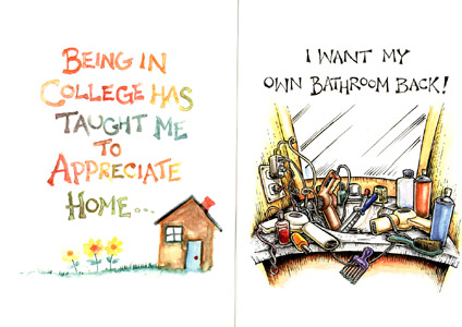 Large Image of Greeting Card Design Sample